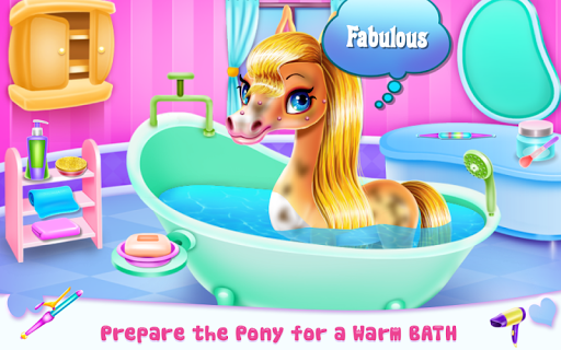 Rainbow Pony Beauty Salon - Image screenshot of android app