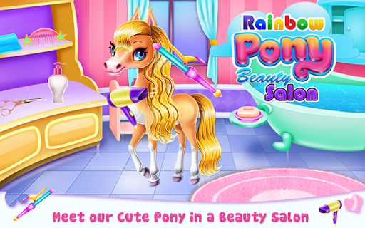 Rainbow Pony Beauty Salon - عکس برنامه موبایلی اندروید