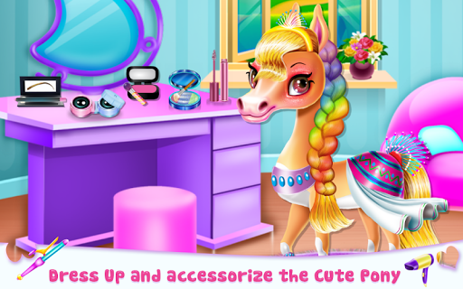 Rainbow Pony Beauty Salon - عکس برنامه موبایلی اندروید