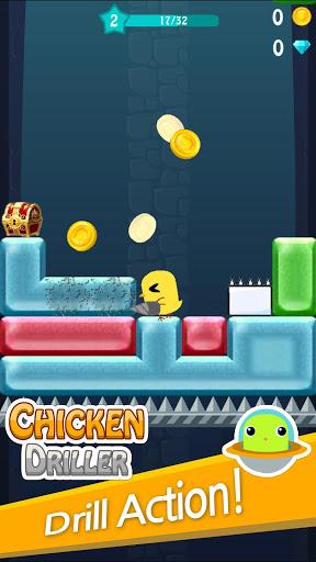 Chicken Driller:Can Your Drill - Gameplay image of android game