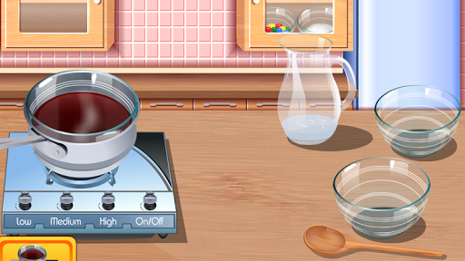 games girls cooking pizza - Gameplay image of android game