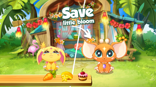 Bloomberry match-۳ story. Merge fruits & decorate! - عکس بازی موبایلی اندروید