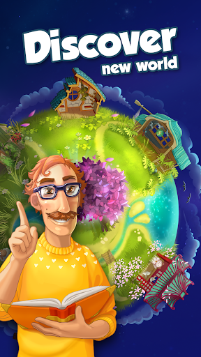 Bloomberry match-۳ story. Merge fruits & decorate! - عکس بازی موبایلی اندروید