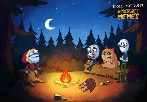 Troll Face Quest Internet Meme - Gameplay image of android game