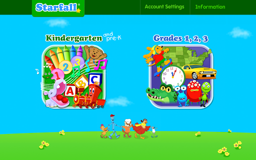 Starfall - Image screenshot of android app