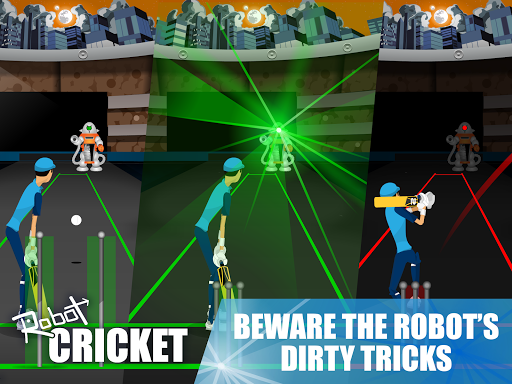 Robot Cricket - Gameplay image of android game