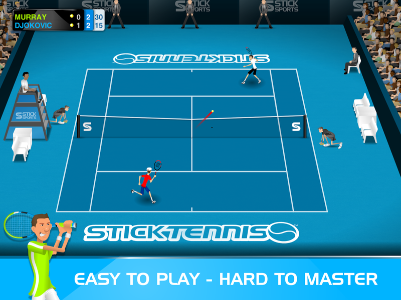 Stick Tennis - عکس بازی موبایلی اندروید