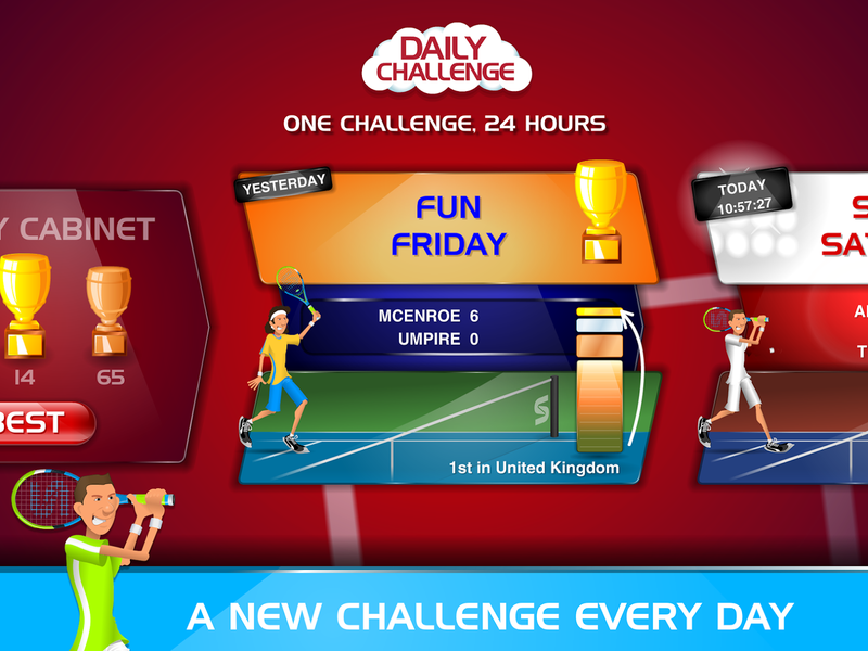 Stick Tennis - عکس بازی موبایلی اندروید