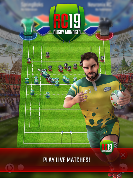 Rugby Champions ۱۹ - عکس بازی موبایلی اندروید