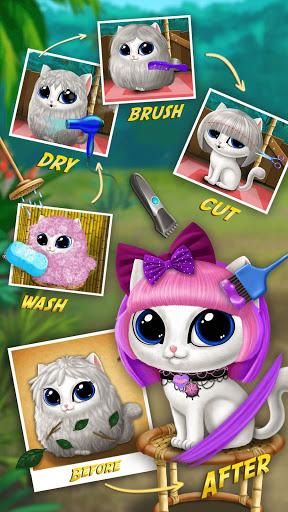 Baby Jungle Animal Hair Salon - Gameplay image of android game