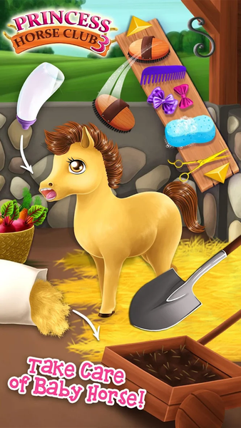 Princess Horse Club 3 - Gameplay image of android game