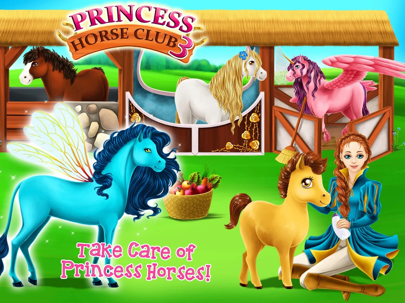 Princess Horse Club 3 - Gameplay image of android game