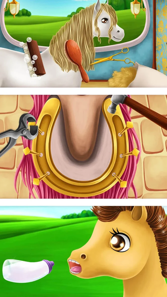 Princess Horse Club 3 - Gameplay image of android game