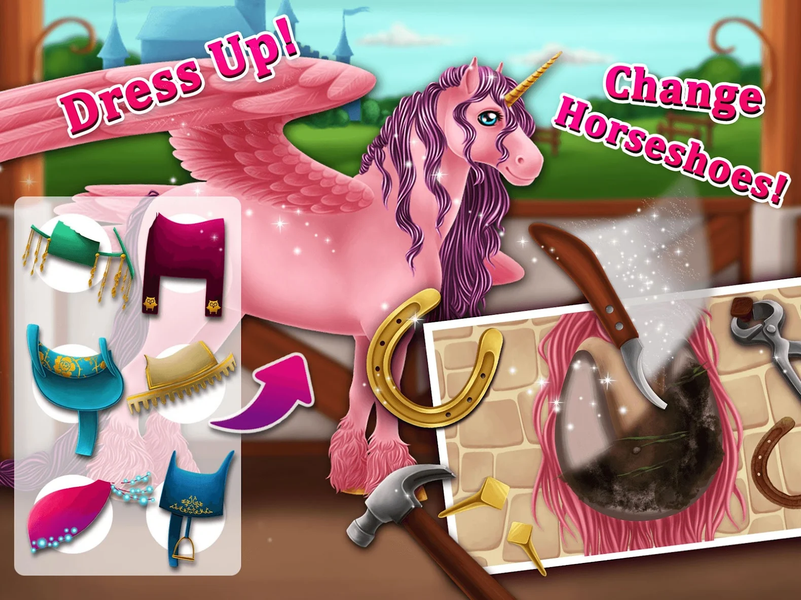 Princess Horse Club 3 - Gameplay image of android game