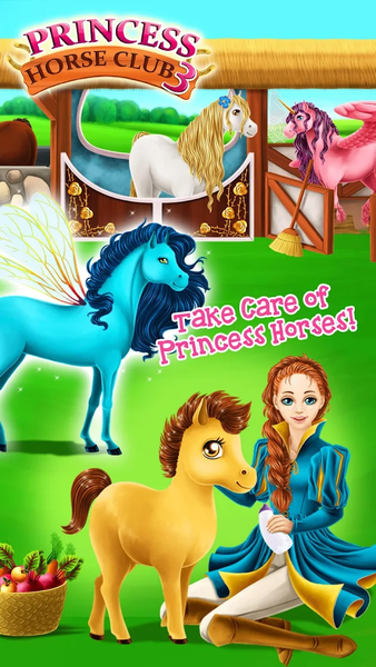 Princess Horse Club 3 - Gameplay image of android game