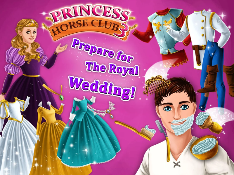 Princess Horse Club 3 - Gameplay image of android game