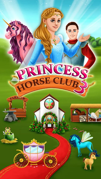 Princess Horse Club 3 - Gameplay image of android game