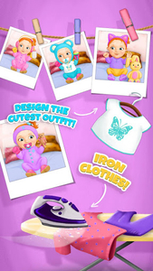 Sweet Newborn Baby Girl : Kids Nursery Daycare & Babysitter Game::Appstore  for Android