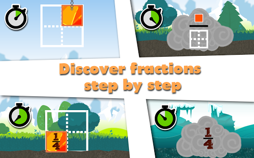 Slice Fractions - عکس برنامه موبایلی اندروید