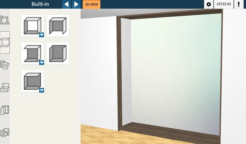Utile closet 3D designer - عکس برنامه موبایلی اندروید