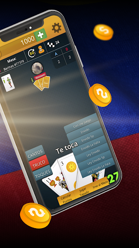 Truco Venezolano - Gameplay image of android game