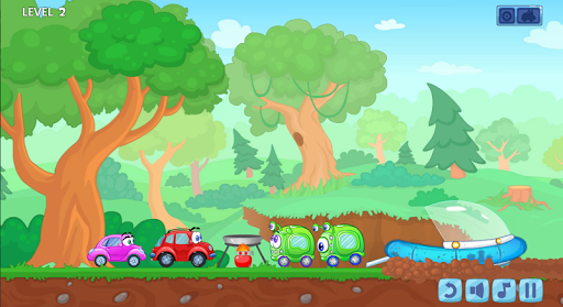 Wheelie 8 - Aliens - Gameplay image of android game