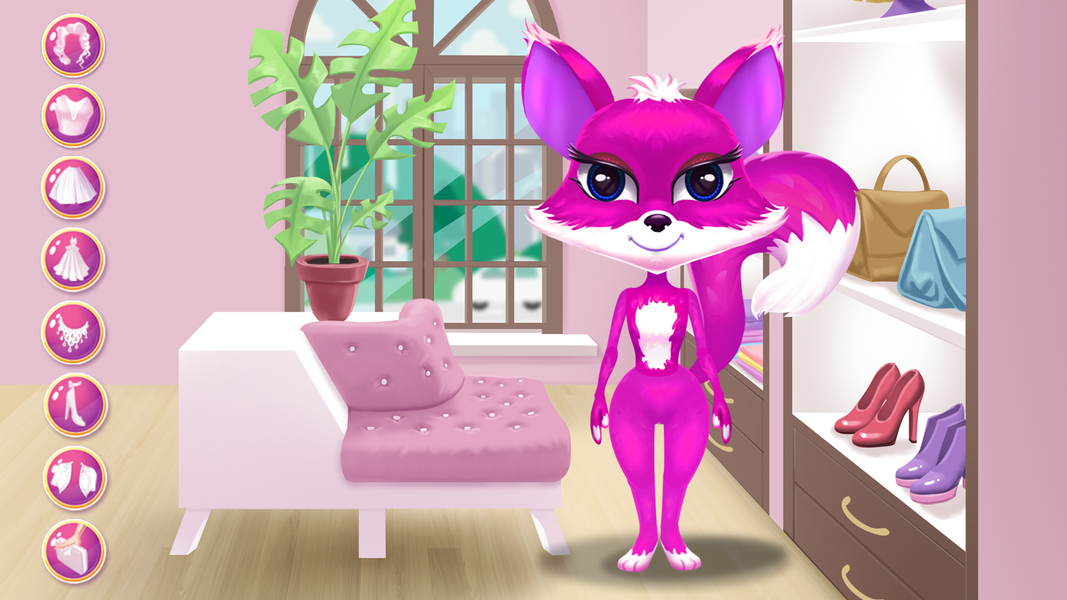 My Fox: Virtual Pet Caring - Gameplay image of android game