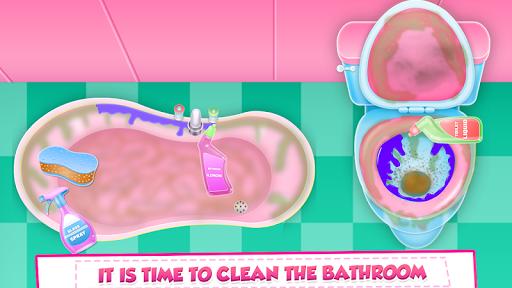 Bathroom Cleaning Time - عکس برنامه موبایلی اندروید