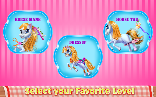 Fairy Pony Horse Mane Braiding Salon - Image screenshot of android app