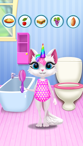 Kitty Kate Unicorn Daily Care - عکس بازی موبایلی اندروید