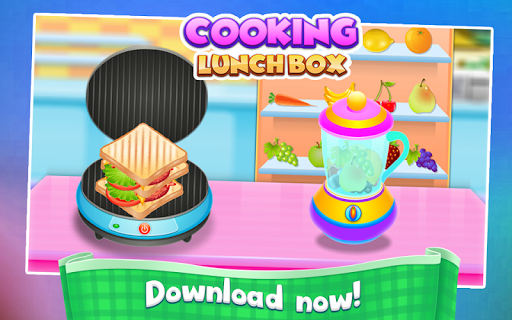 Lunch Box Cooking & Decoration - Image screenshot of android app