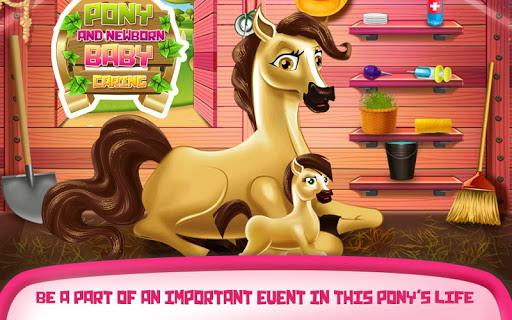 Pony and Newborn Caring - Image screenshot of android app