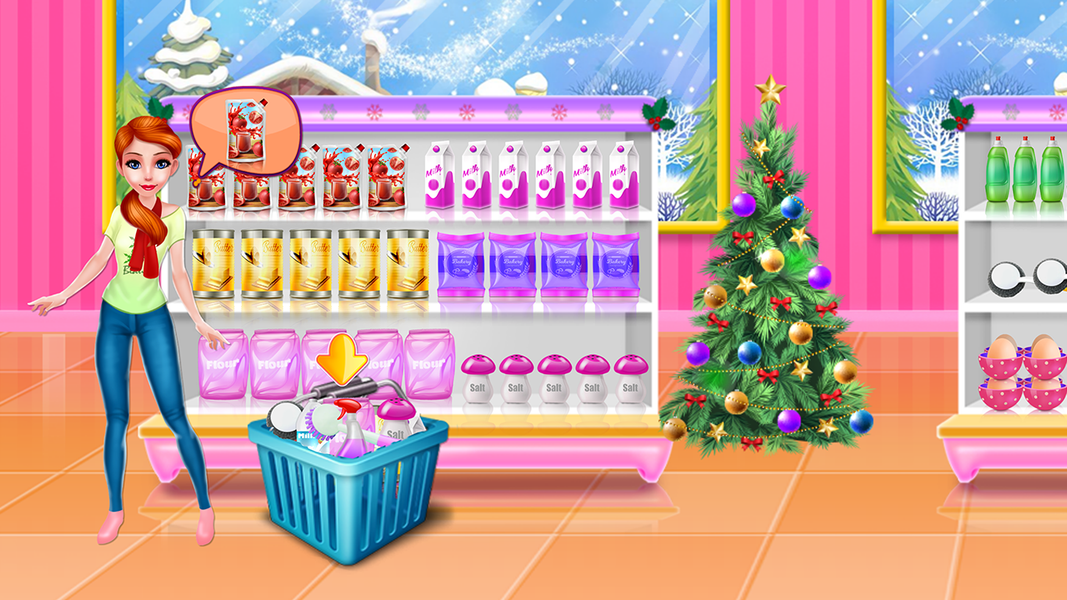 Christmas Cookies Cooking - Gameplay image of android game