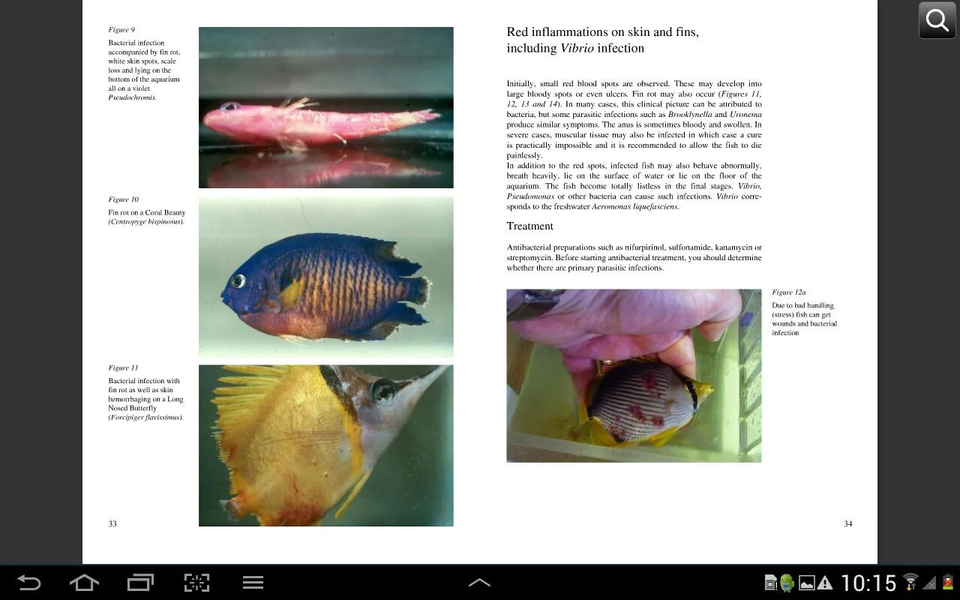 Fish Diseases - عکس برنامه موبایلی اندروید