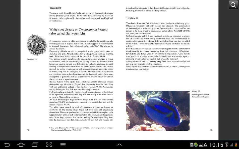 Fish Diseases - عکس برنامه موبایلی اندروید