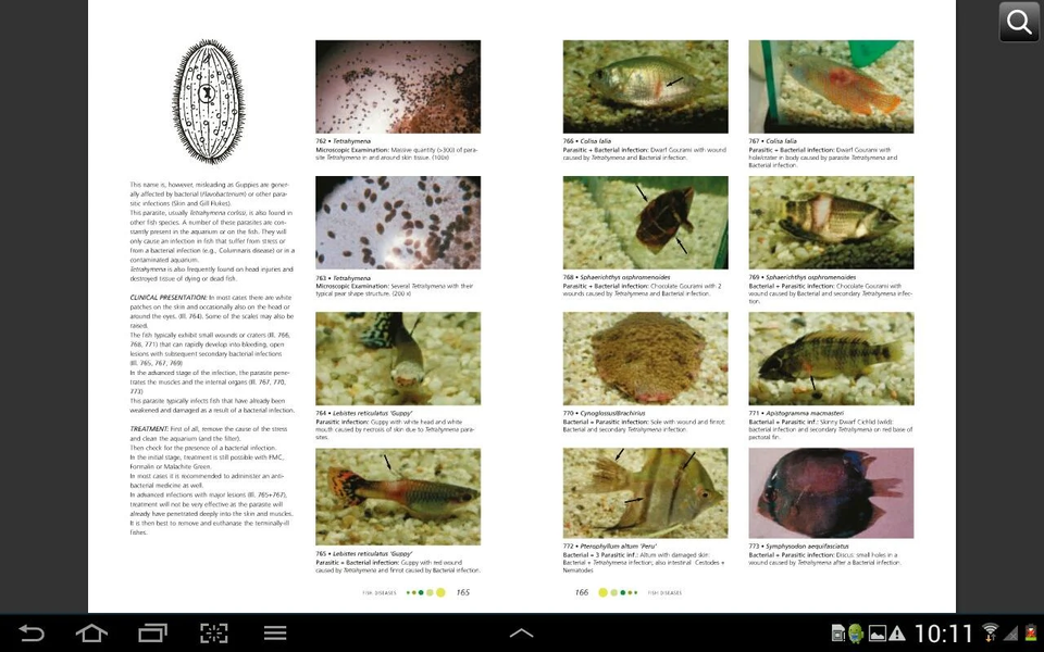 Fish Diseases - عکس برنامه موبایلی اندروید