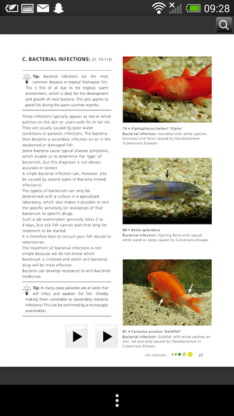 Fish Diseases - عکس برنامه موبایلی اندروید