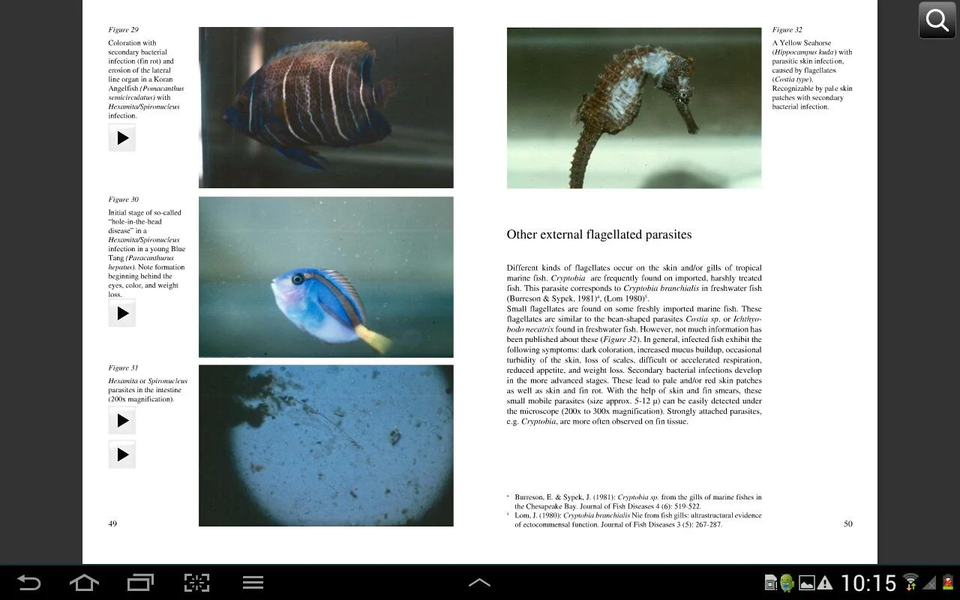 Fish Diseases - عکس برنامه موبایلی اندروید