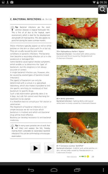 Fish Diseases - عکس برنامه موبایلی اندروید