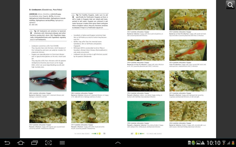 Fish Diseases - عکس برنامه موبایلی اندروید