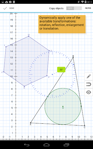 Geometry Pad - Image screenshot of android app