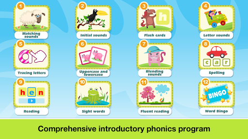 Phonics Farm Letter sounds & Sight Words LITE - Image screenshot of android app