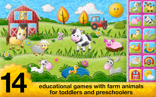 Animals: Toddler games for 1 2 3 4 years olds LITE - Image screenshot of android app