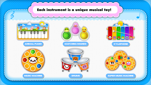 Baby Piano games for 2 year olds Toddler Kids LITE - عکس برنامه موبایلی اندروید