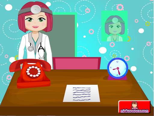 Nurse Doctor Amy Eye Hospital - Gameplay image of android game