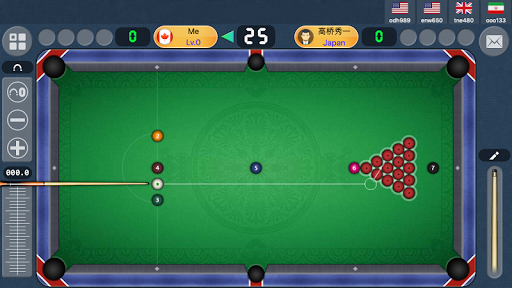 snooker and offline billiards - Gameplay image of android game
