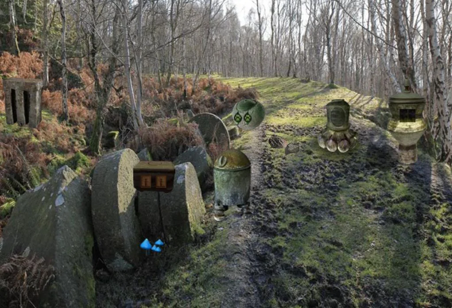 Escape Game Abandoned District - Gameplay image of android game