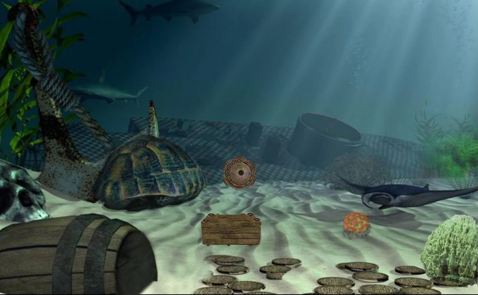 Underwater Treasure Escape - عکس بازی موبایلی اندروید