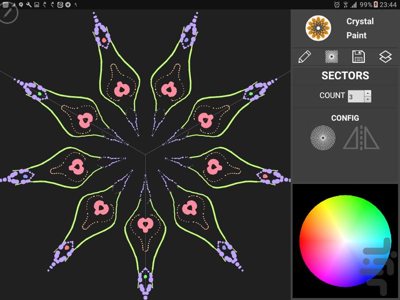 Crystal Paint Lite - Image screenshot of android app
