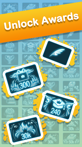 Puzzly Words - word guess game - Gameplay image of android game